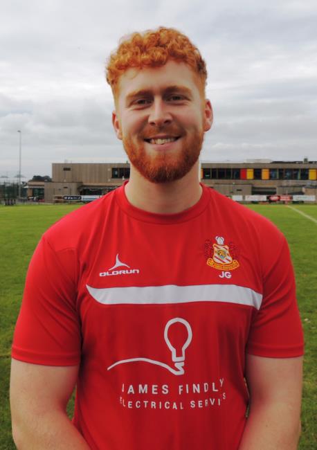 Jay Goodall - scored the only try for Milford Haven Jay Goodall - scored the only try for Milford Haven